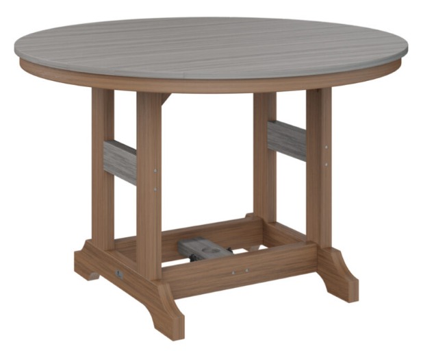 Berlin Gardens Garden Classic 48" Round Dining Table (Natural Finish)